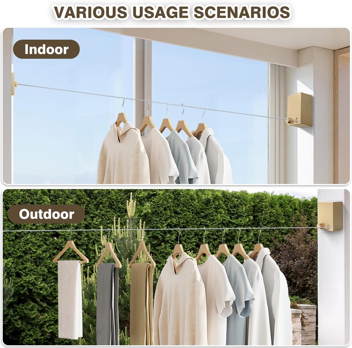 Retractable Clothesline 4.2M